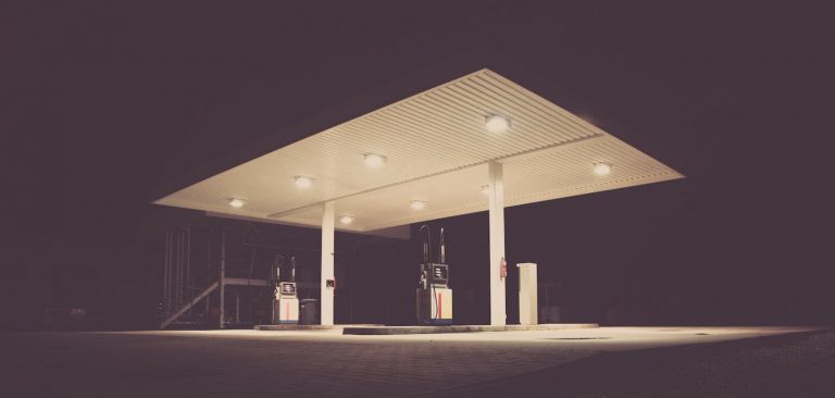 Free stock photo of dark, filling station, gas